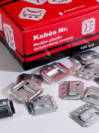Kabės dailylenčių tvirtinimui