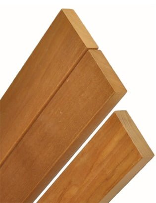 Termo medienos tašai gultams 90x26mm