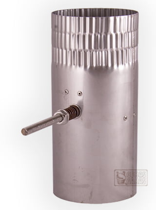 Nerūdijančio plieno skilendė dūmtraukiui 115mm diametro