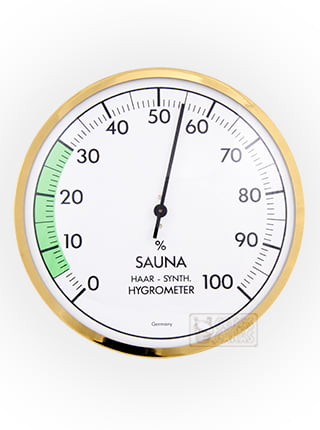 Higrometras apvalus didelis TFA-12