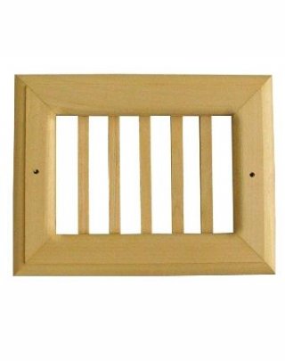 Ventilacinės grotelės be užsklandos G0