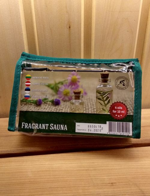 Eterinių aliejų rinkinys Aromatinė Pirtis