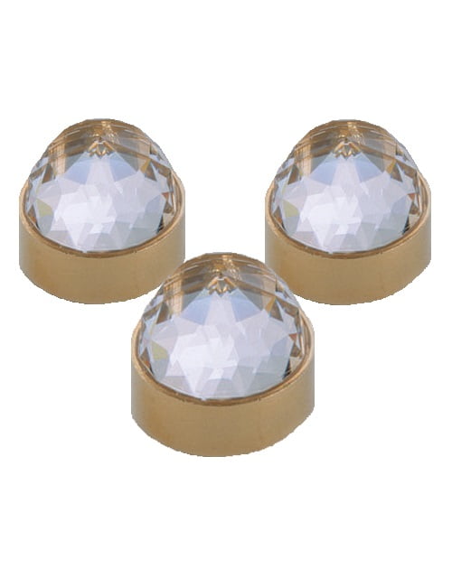 KRISTATLŲ KOMPLEKTAS CR-20 AUKSO SPALVOS 3VNT