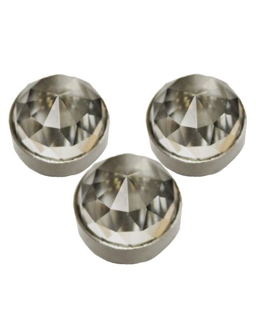 Kristatlų komplektas CR-30 chromo spalvos 3vnt