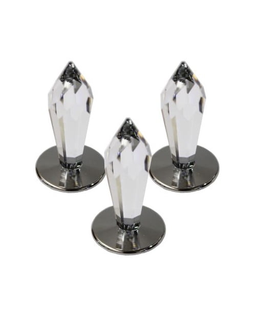 KRISTATLŲ KOMPLEKTAS CR-31 CHROMO SPALVOS 3VNT