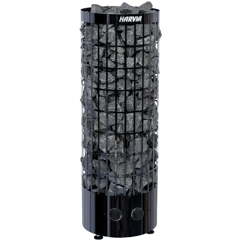 Harvia Cilindro black steel