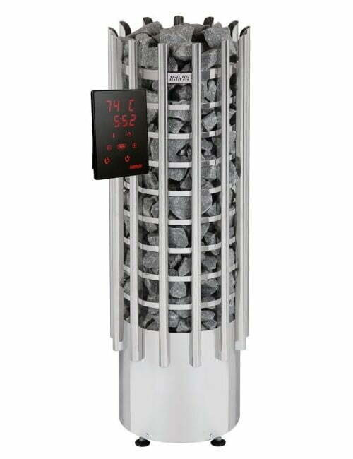 Harvia Glow XE 7kW + aptvarėlis + akmenys