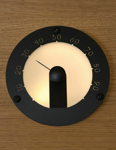 Higrometras apvalus Cariitti juodas