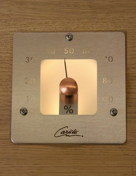 HIGROMETRAS SQ CARIITTI Plieninis