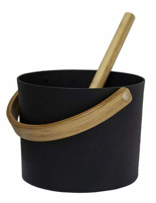 Kubiliuko ir samčio komplektas Harvia Black