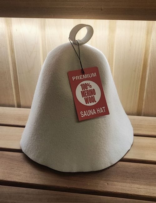 Merino vilnos veltinė kepurė balta