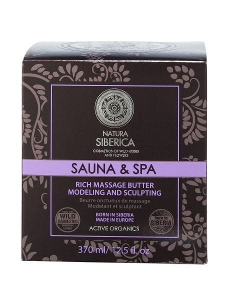 NS Sauna & Spa Sviestas kūnui modeliuojantis, 370ml