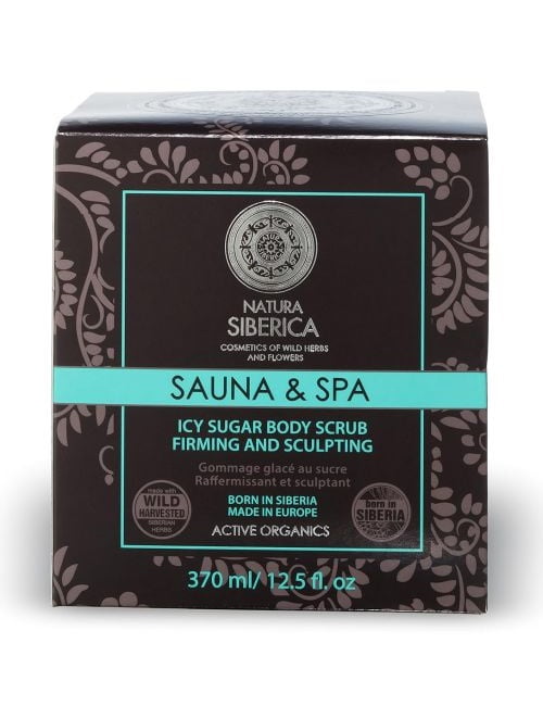 NS Sauna & Spa Šveitiklis kūnui šaldantis su cukrumi, 370ml