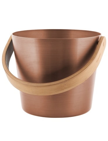 Rento kibirėlis vario spalvos