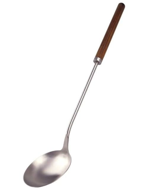 Plieninis samtis su termo medienos rankena