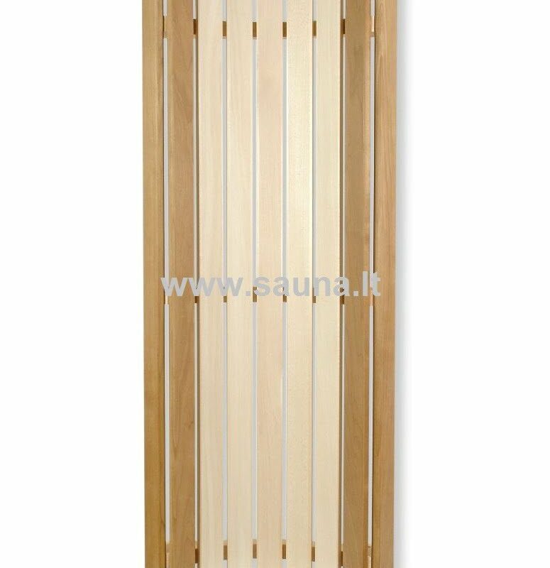 Šviestuvo gaubtas -atlošas iš abachi ir kedro medienos 1m