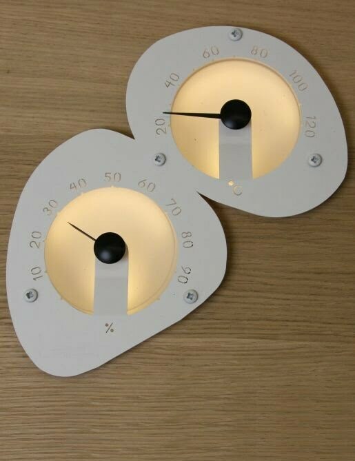 Termometras – higrometras Cariitti baltas