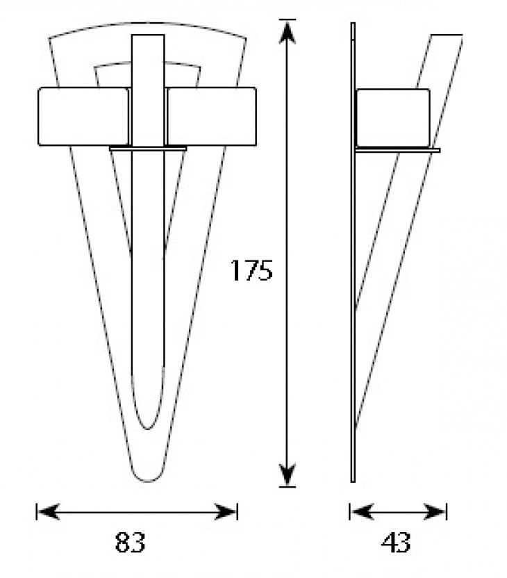 Torch with Acrylic PIN