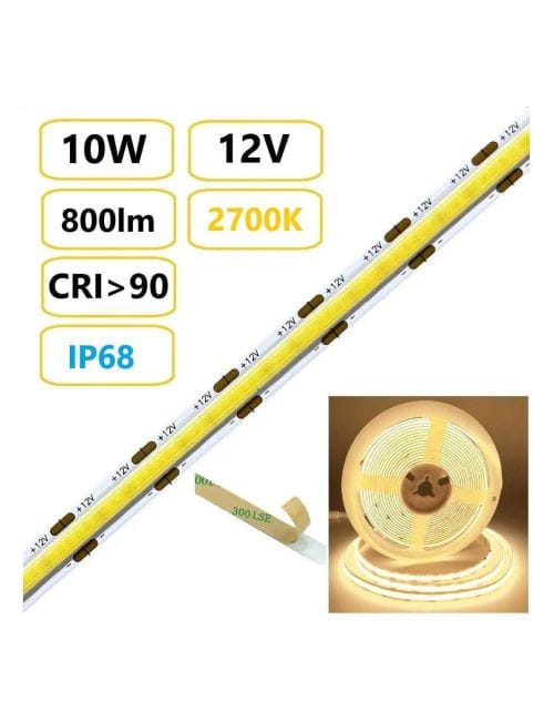 Šviečianti Led CAB juosta 5m