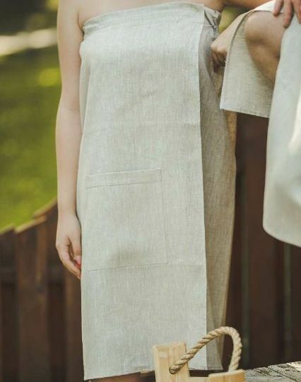 Drobinė prijuostė moteriška