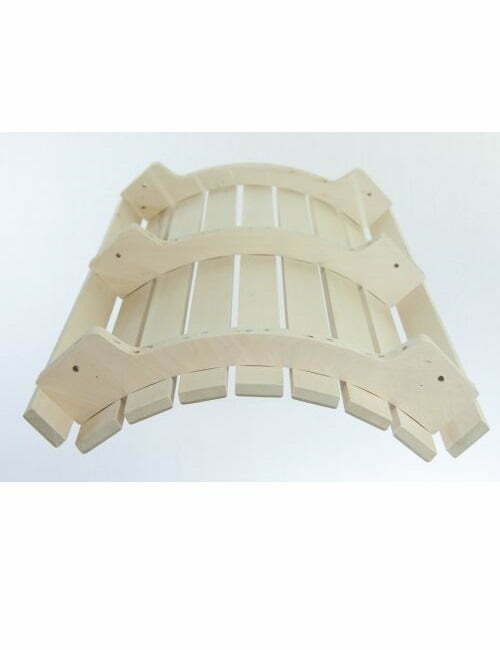 Šviestuvo gaubtas – atlošas iš liepos medienos 1m