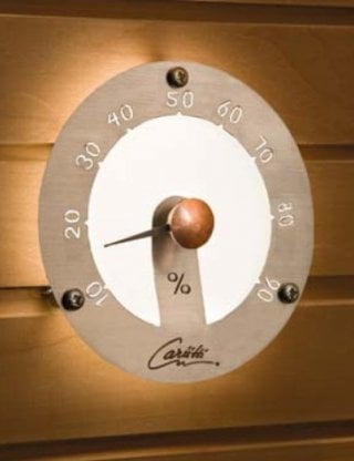 Higrometras apvalus Cariitti plieninis