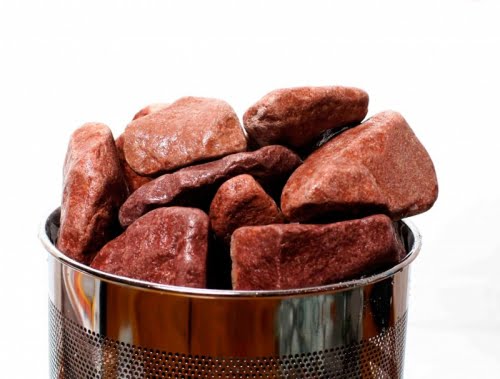 Avietinis kvarcitas pirtims 20kg, 5-10cm