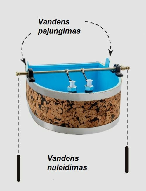 Apsipylimo dušas Niagara 50L