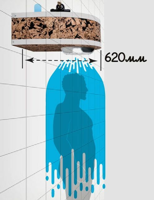 Apsipylimo dušas Niagara 50L