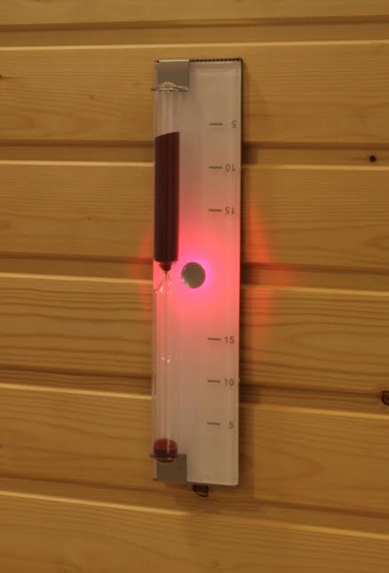 Šviestuvas – smėlio laikrodis