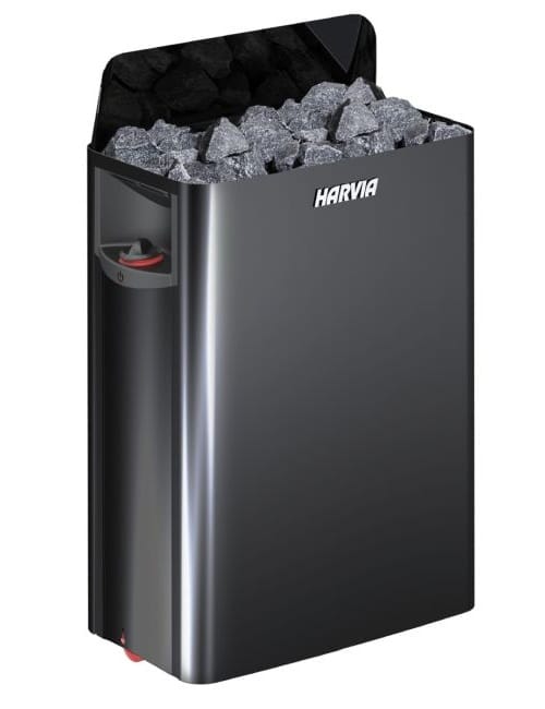 Harvia The Wall Black Steel