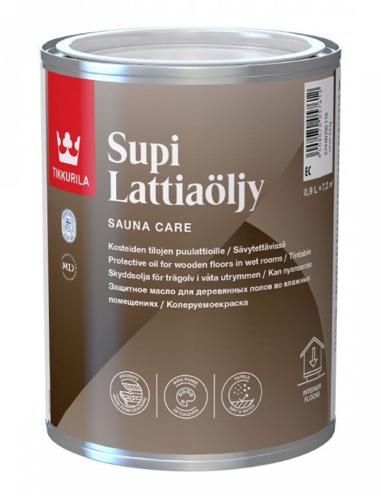 Supi Lattiaoljy aliejus grindims